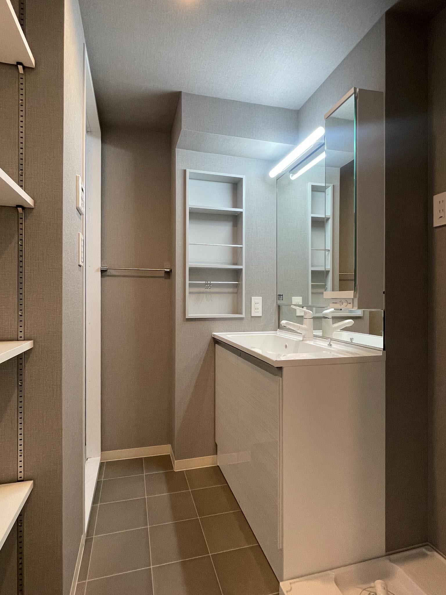 文京区本郷の賃貸物件/洗面所