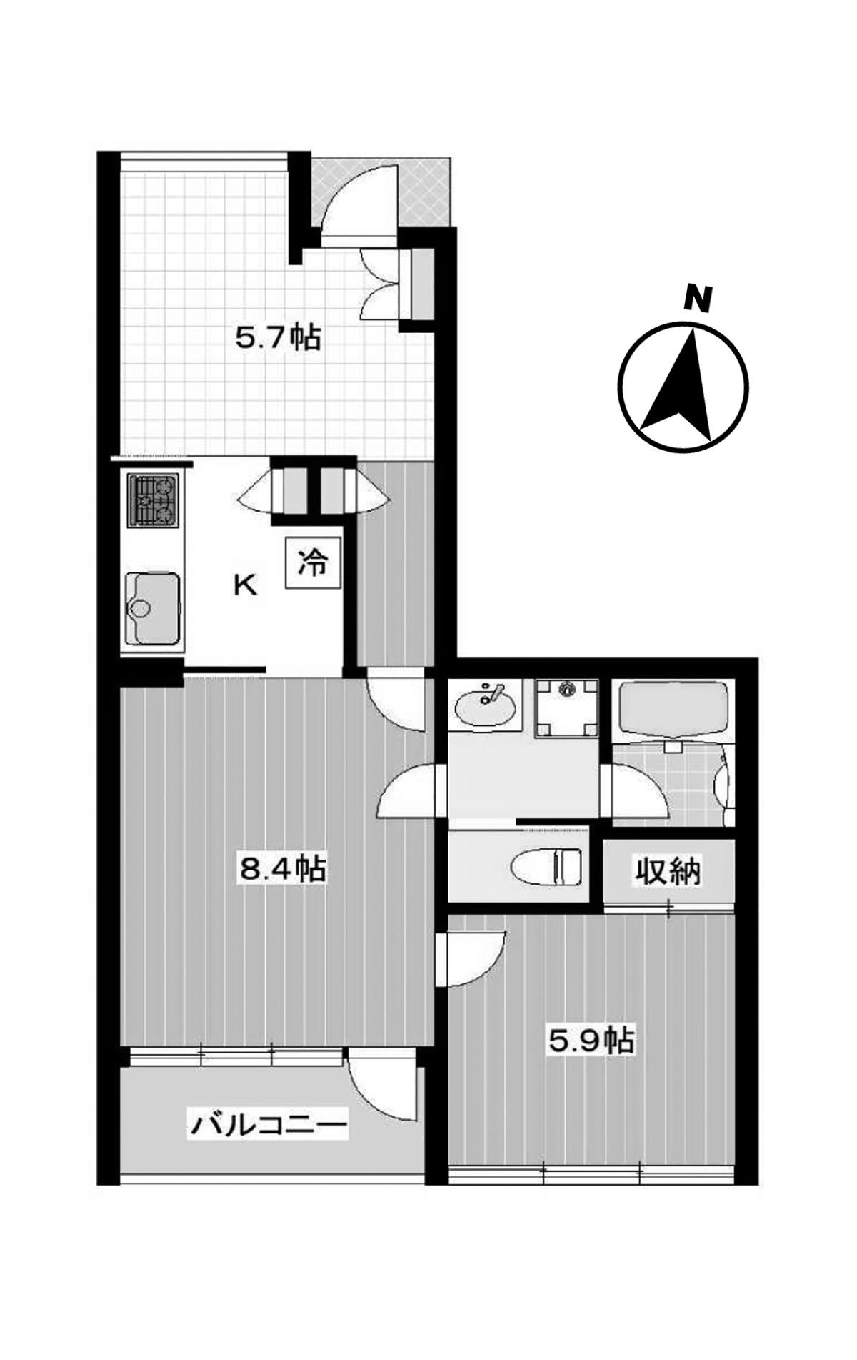 中野区松が丘の賃貸物件