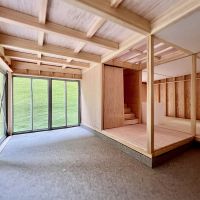 西東京市柳沢の売買物件/建物Bタイプのイメージ模型：広い土間はワークスペースやアトリエにも