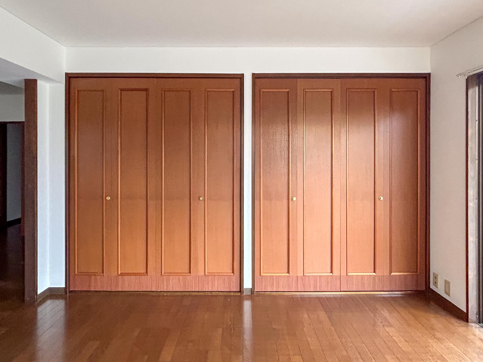 世田谷区桜新町の賃貸物件/メインの収納はこのふたつ