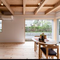 東久留米市学園町の売買物件/※施工会社の施工事例：大きな窓を設けて庭とつながる風景もつくれます