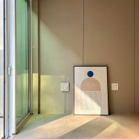 川崎市多摩区東生田の売買物件/夕方になると、一階にもやわらかく陽がさしこむ。