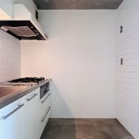 世田谷区代田の賃貸物件/キッチンの背面に冷蔵庫と洗濯機の置き場があります