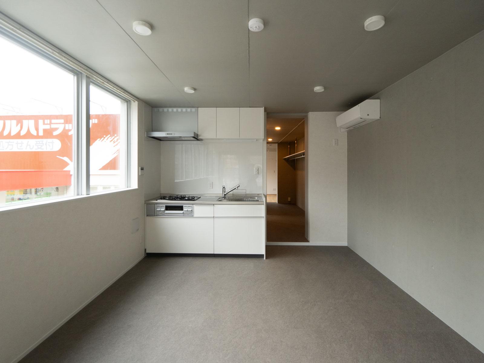 品川区南品川の賃貸物件/2B 反対側から