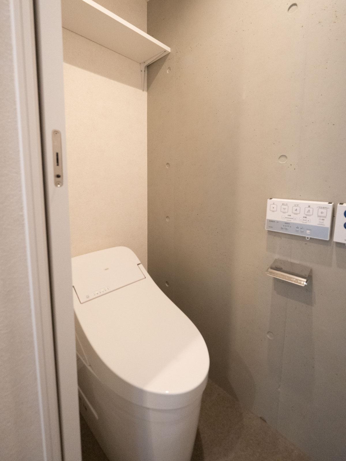 品川区南品川の賃貸物件/ウォシュレット付きトイレ（写真は4A）