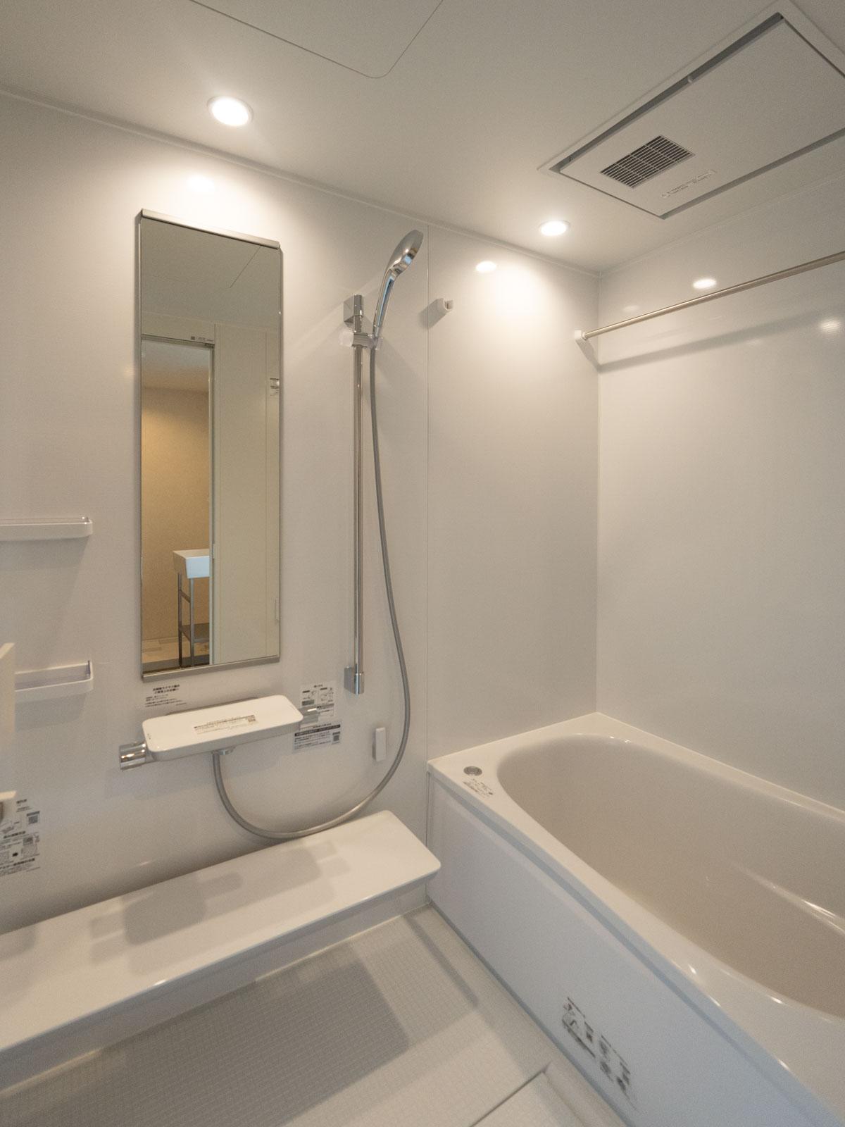 品川区南品川の賃貸物件/浴室。追いだき・浴室乾燥機付き（写真は4A）