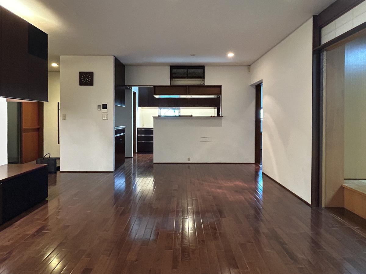 渋谷区恵比寿の賃貸物件/リビング別角度から