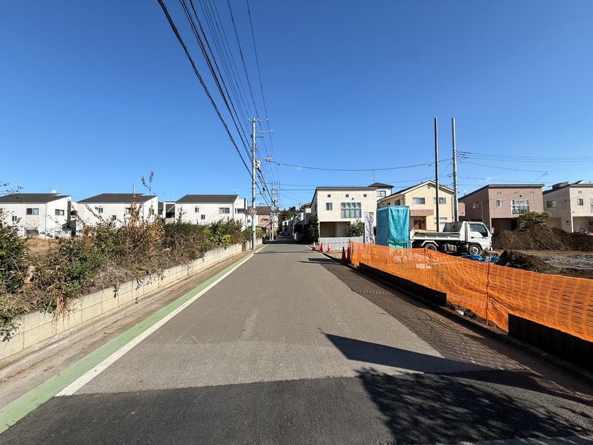 埼玉県新座市新堀1-14の売買物件/北西側から見て