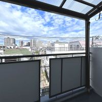 杉並区和田の賃貸物件/4Bは中野駅方面まで見渡す眺め、散歩好きなら中野や高円寺も歩いて行けます