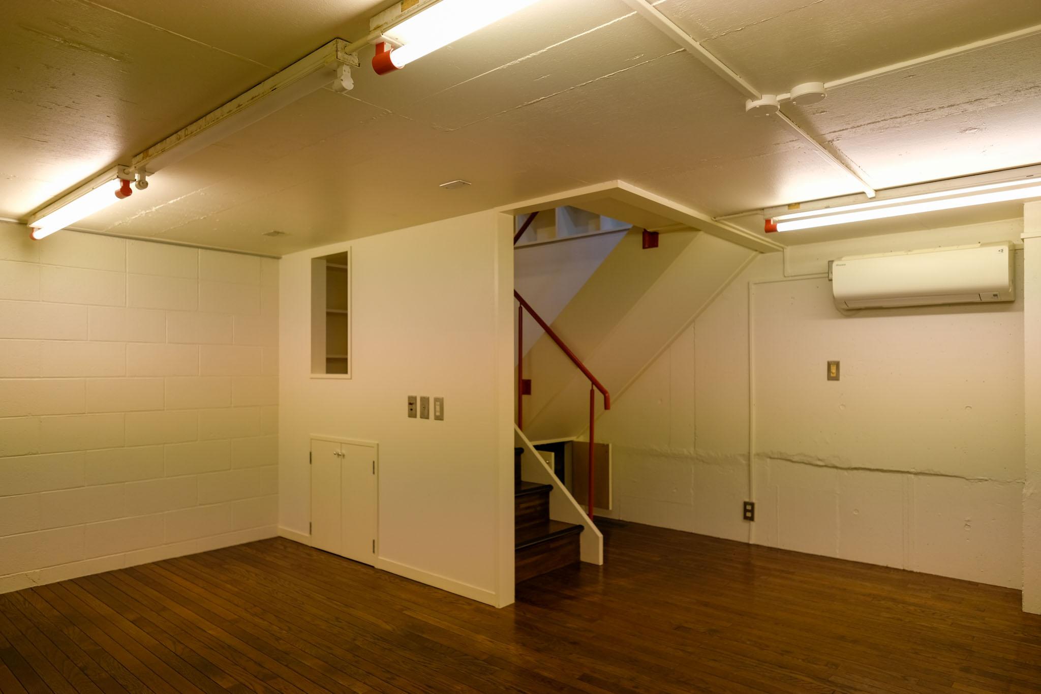 渋谷区千駄ヶ谷の賃貸物件/地階。ビルピット用のつくり