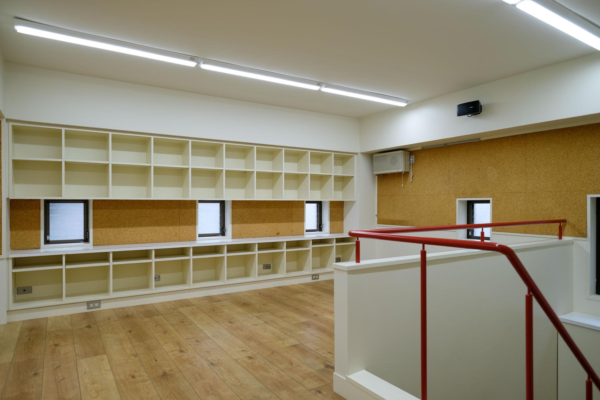 渋谷区千駄ヶ谷の賃貸物件/コルクボードも。アイデアをピン留めできる