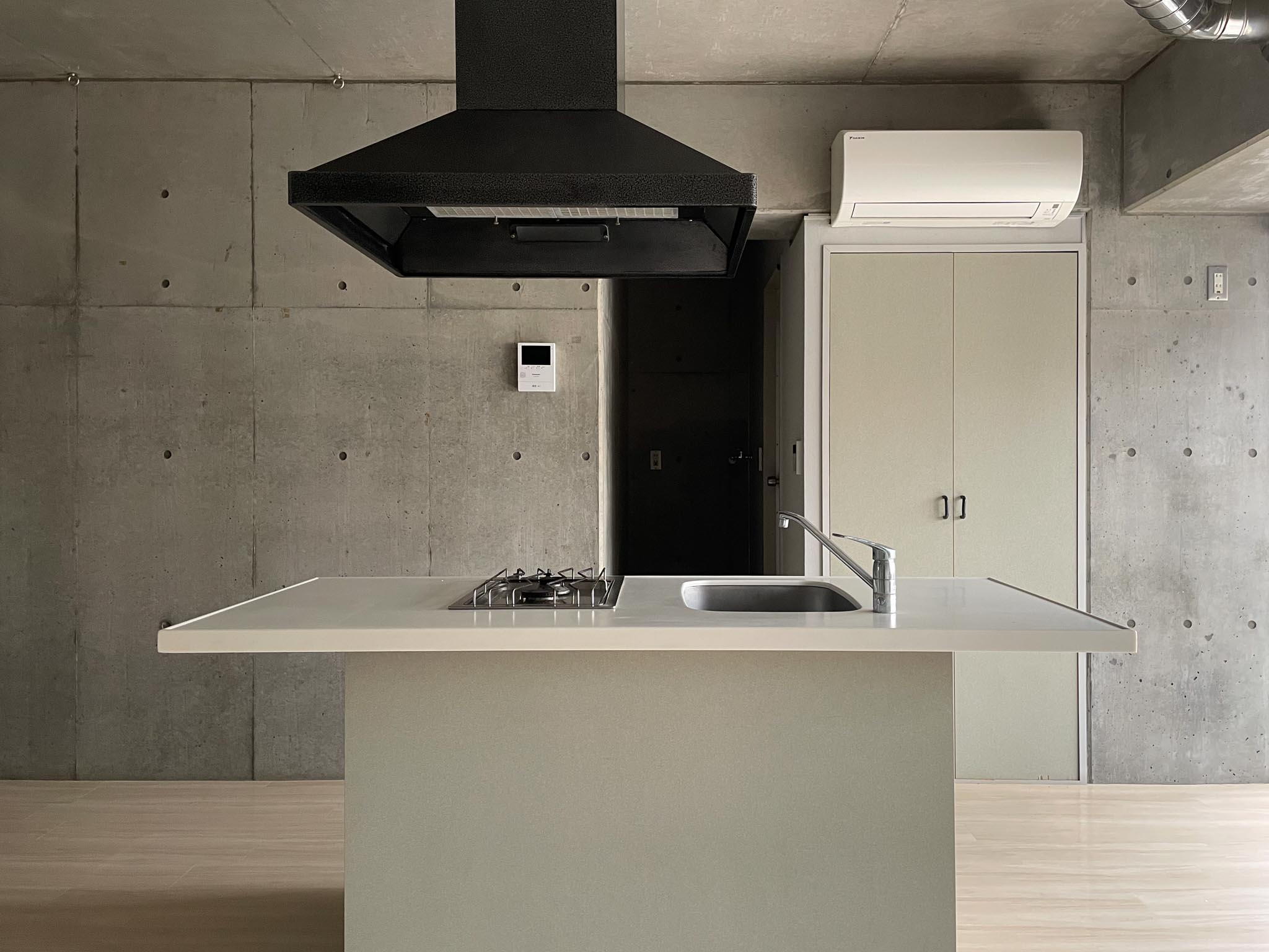 三鷹市井の頭の賃貸物件/どんと構えるアイランドキッチン