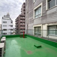 豊島区南大塚の賃貸物件/植物を育てたり、椅子に腰かけてのんびりしたり、あらゆる使い方ができそう