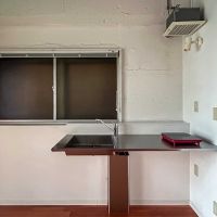 豊島区南大塚の賃貸物件/すっきりしたつくりのステンレスキッチン