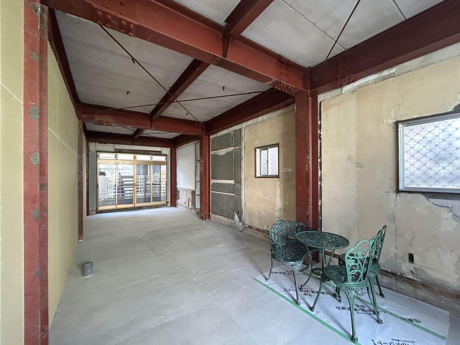 世田谷区世田谷の賃貸物件/1-1：右側は奥行のある区画、細長い空間をうまく使いこなせたら