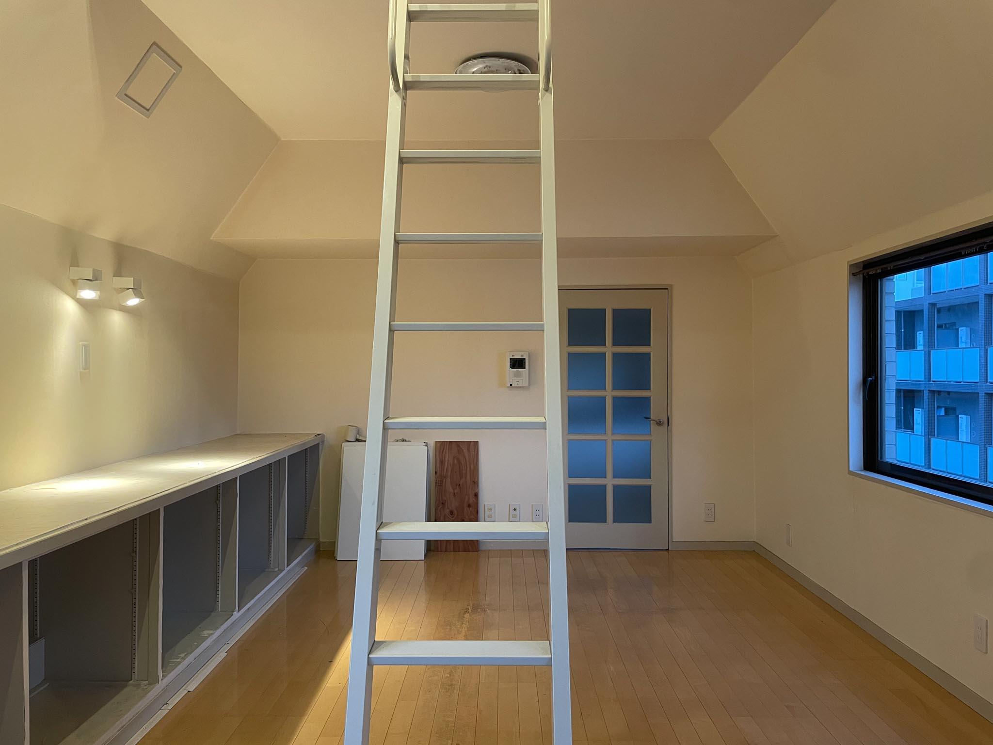 中野区中野の賃貸物件/ロフト付きのワンルーム。秘密基地感がたまらない