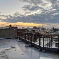 中野区中野の賃貸物件/夕日が沈んでいくのを眺められます