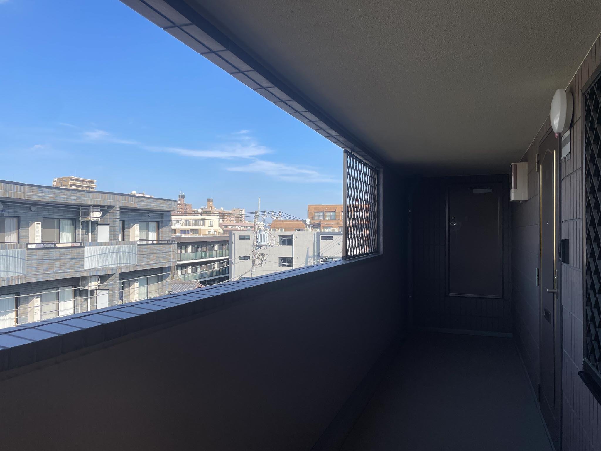 練馬区中村の賃貸物件/玄関外、共用部