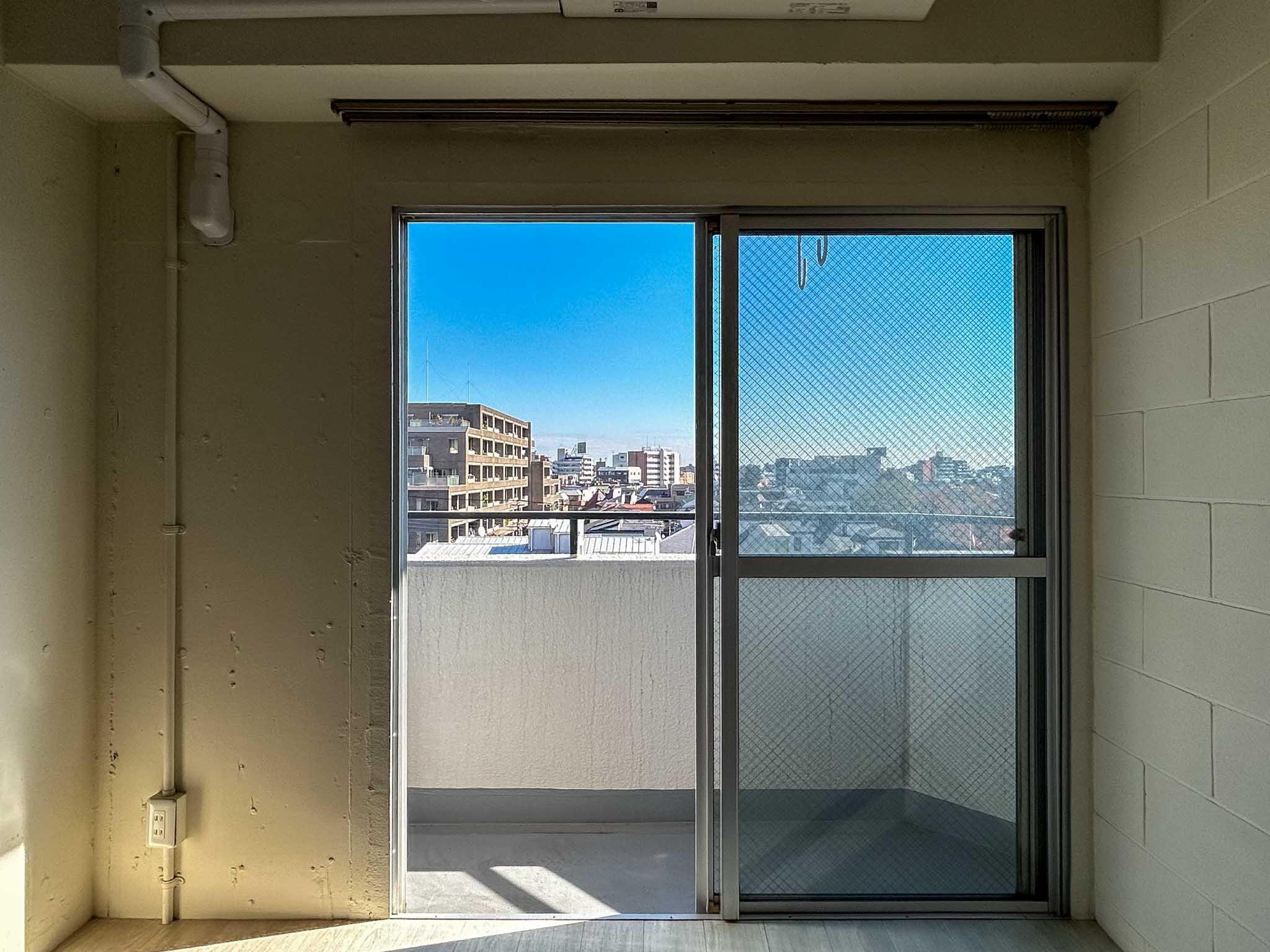 世田谷区瀬田の賃貸物件/南東側の窓からの景色