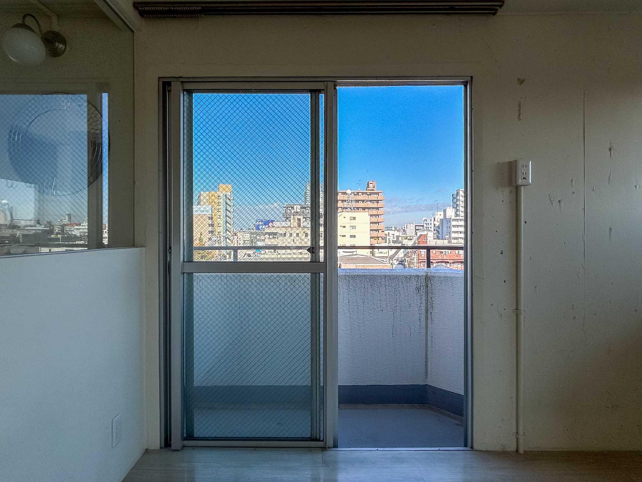 世田谷区瀬田の賃貸物件/北東側の窓からの景色