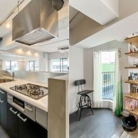 大田区中央の売買物件/キッチン横の小スペースがラブリー