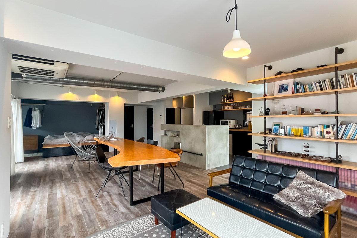 大田区中央の売買物件/造作棚もいい具合