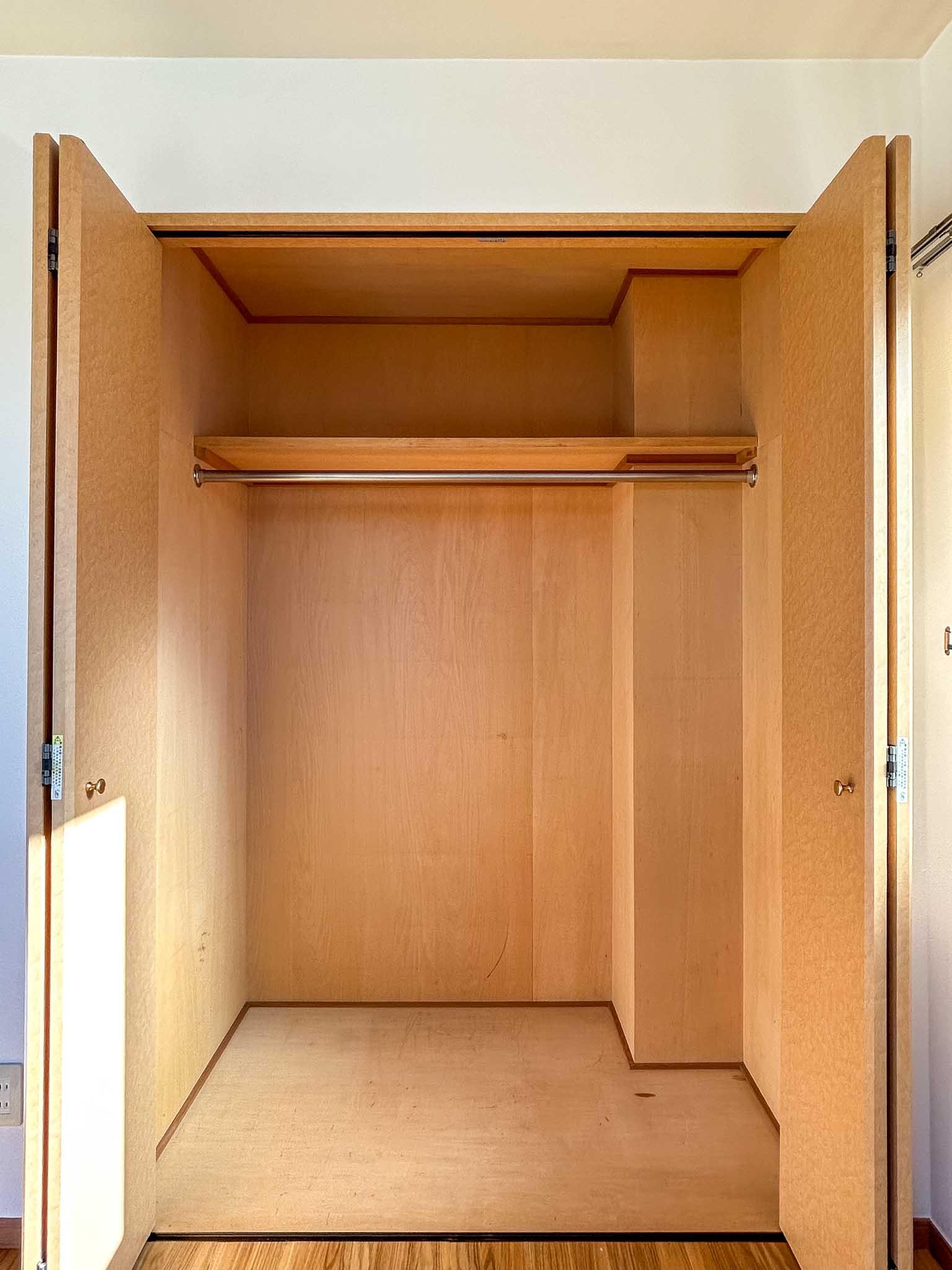 三鷹市中原の賃貸物件/1階：クローゼット