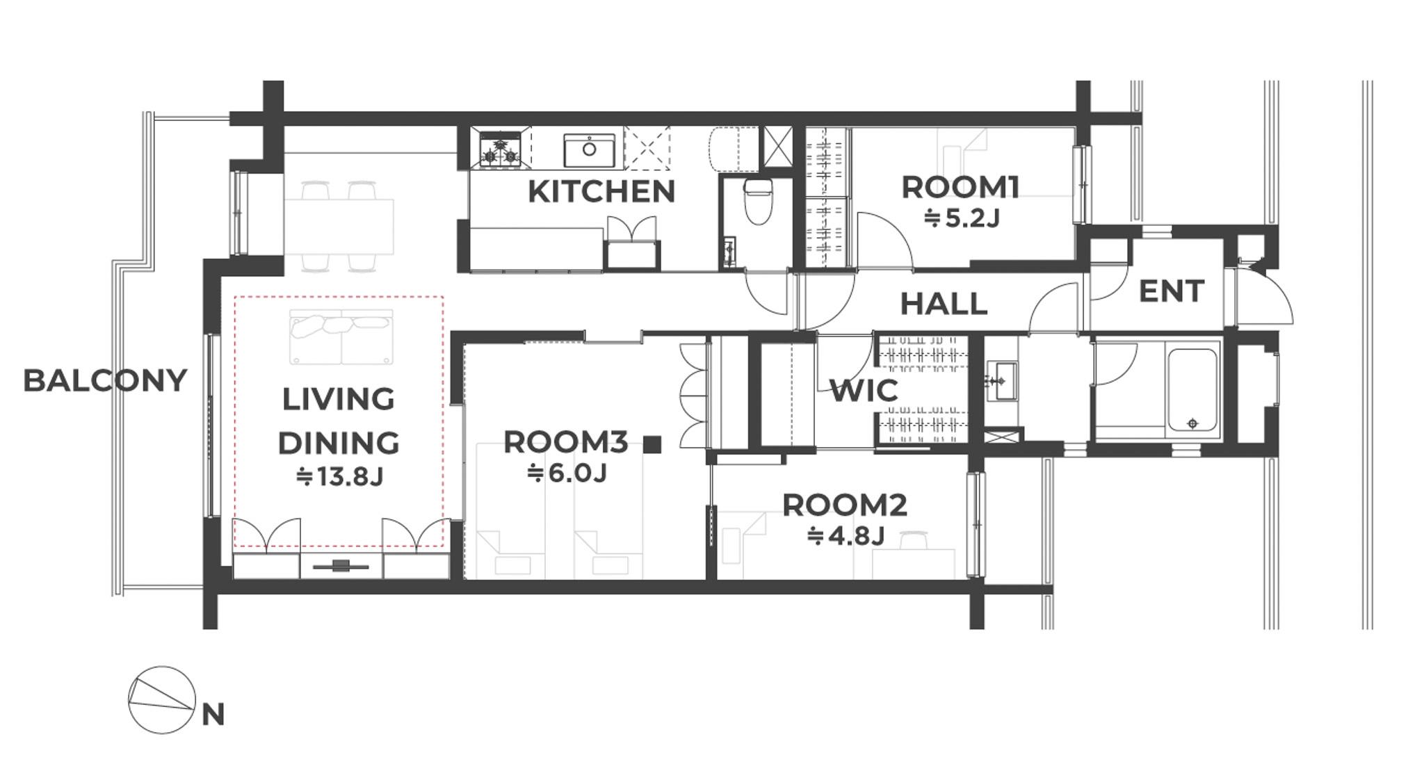 横浜市港北区箕輪町の売買物件