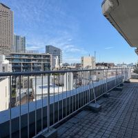 渋谷区南平台町の賃貸物件/北側のバルコニーからのアングル