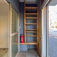 墨田区東向島の賃貸物件/1階：出入口前のスペース