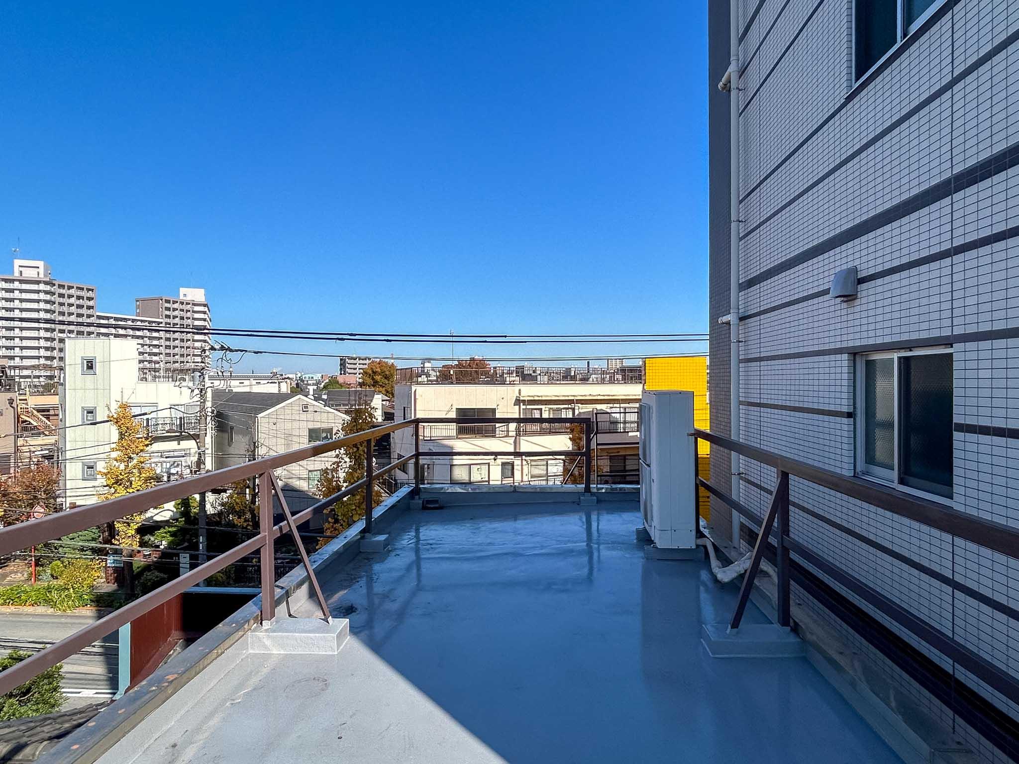 墨田区東向島の賃貸物件/屋上：気分転換に使うスペースとして最適です
