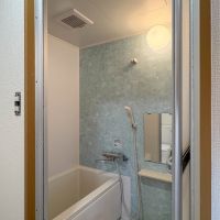 世田谷区代田の賃貸物件/淡いブルーのユニットバス