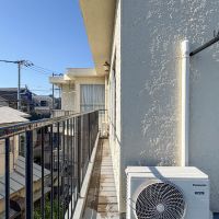 世田谷区代田の賃貸物件/南側のバルコニー