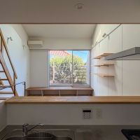 杉並区井草の賃貸物件/キッチンからのアングル