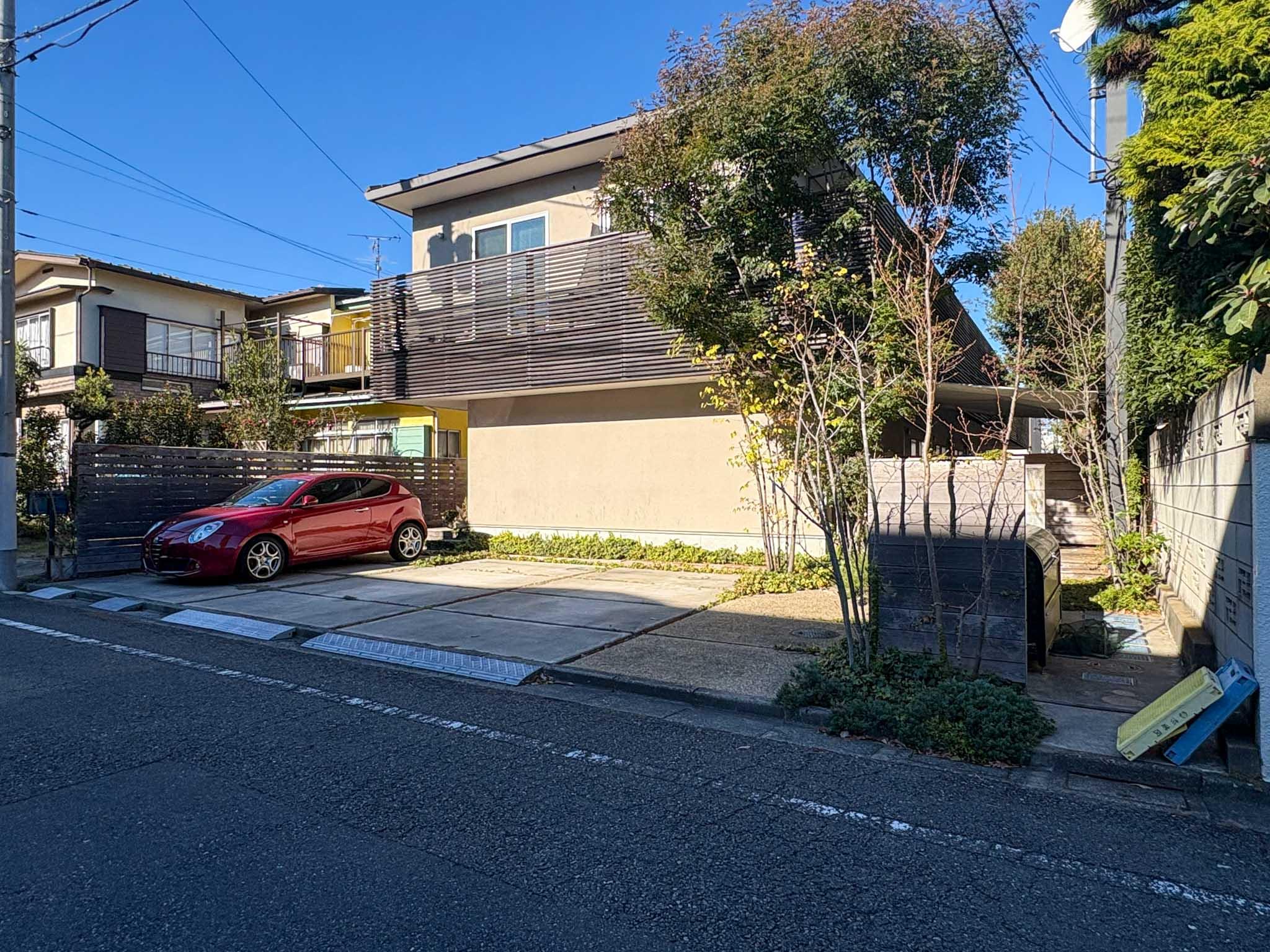 杉並区井草の賃貸物件/一級建築士でもあるオーナーの設計によるテラスハウス