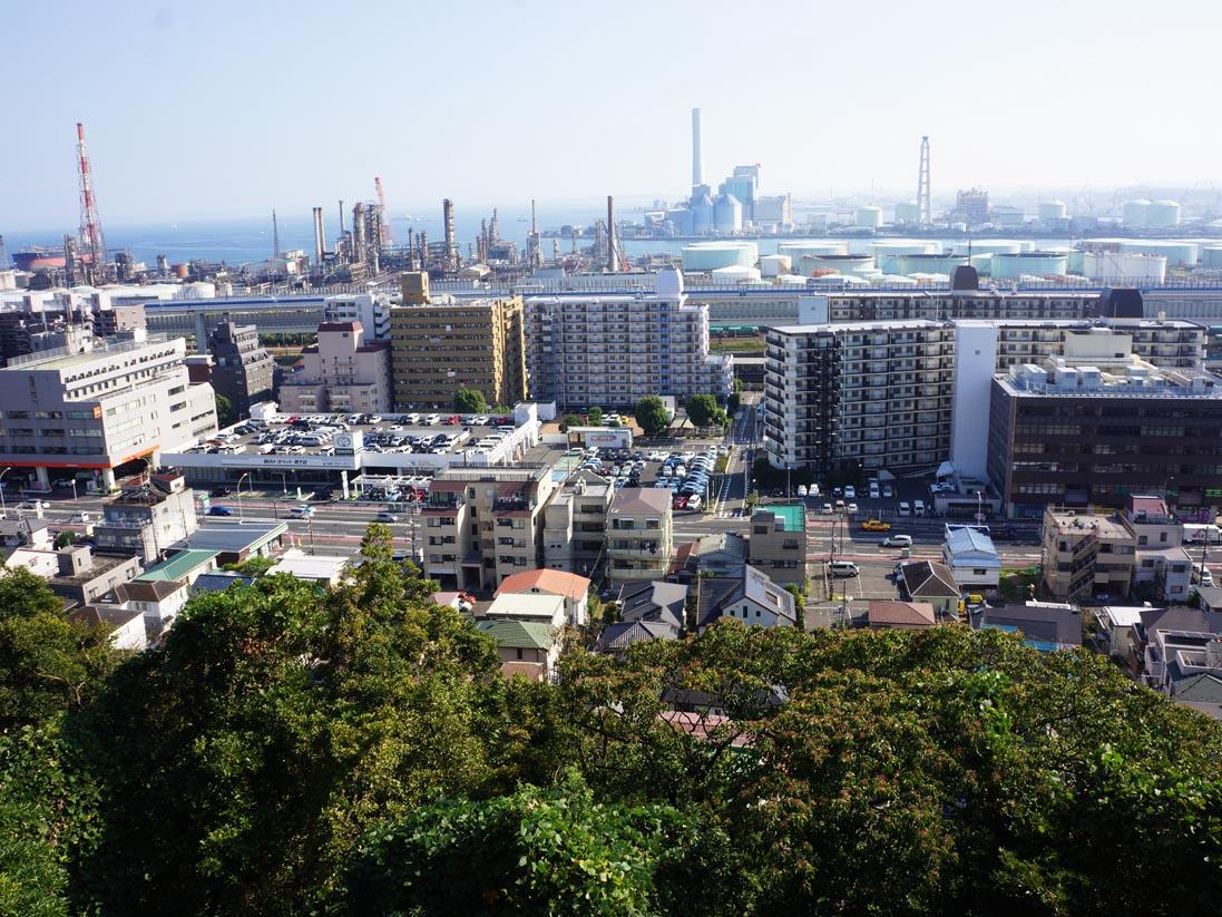 房総半島から伊豆半島までのパノラマビュー