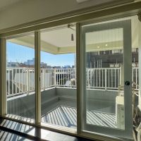 渋谷区神宮前の売買物件/テラスは6.6畳ほどの広さ。机や椅子を出してくつろぐもよし、植物をたくさん育てるもよし