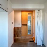 世田谷区玉川台の賃貸物件/カーテンでゆるく仕切れます