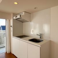 中野区東中野の賃貸物件/キッチン。コンロはIHです。