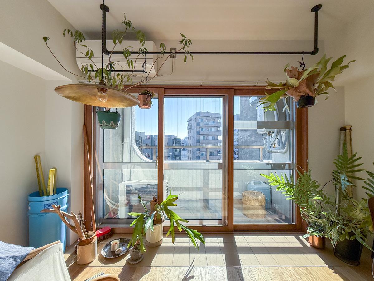 世田谷区池尻の賃貸物件/窓辺が気持ちいい