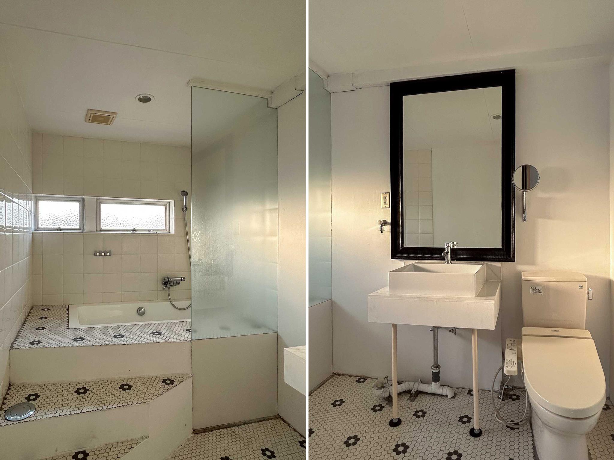 大田区山王の賃貸物件/海外のホテルのようなバスルーム