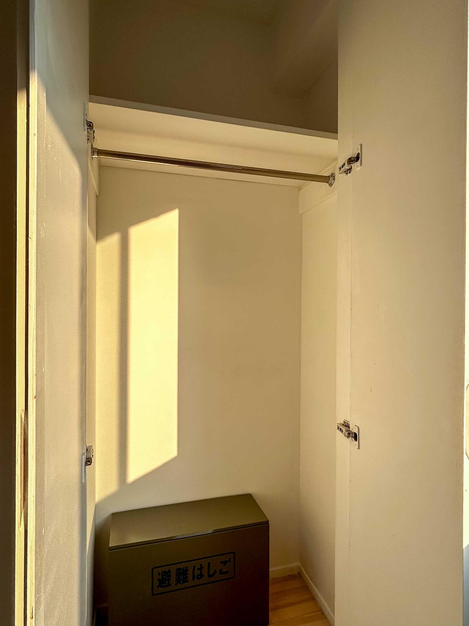 大田区山王の賃貸物件/クローゼット