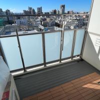 江戸川区篠崎町の賃貸物件/リビング西側にベランダ