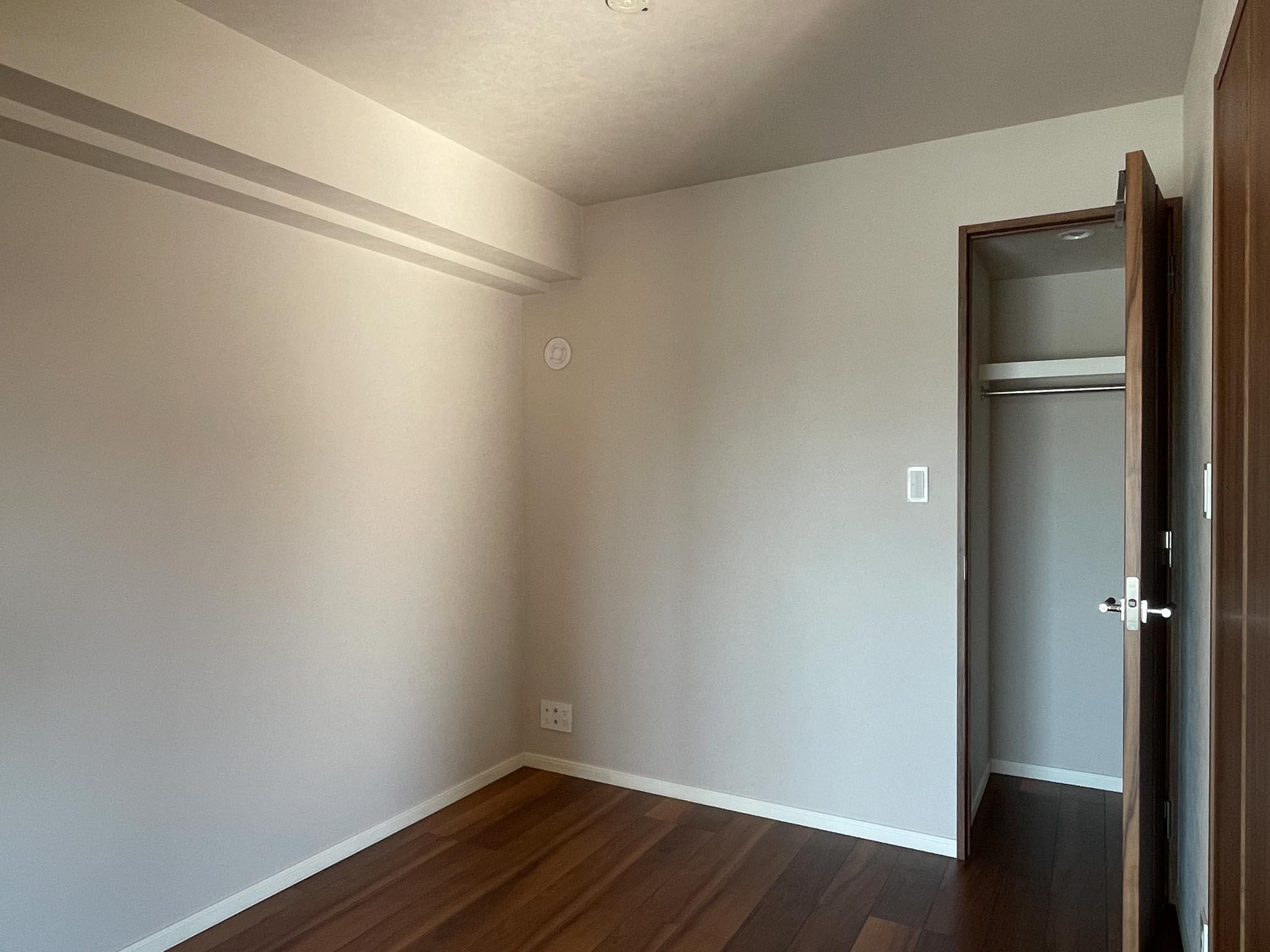 江戸川区篠崎町の賃貸物件/洋室①、4畳：こちらはエアコンがありません