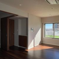 江戸川区篠崎町の賃貸物件/リビングを南に向かって