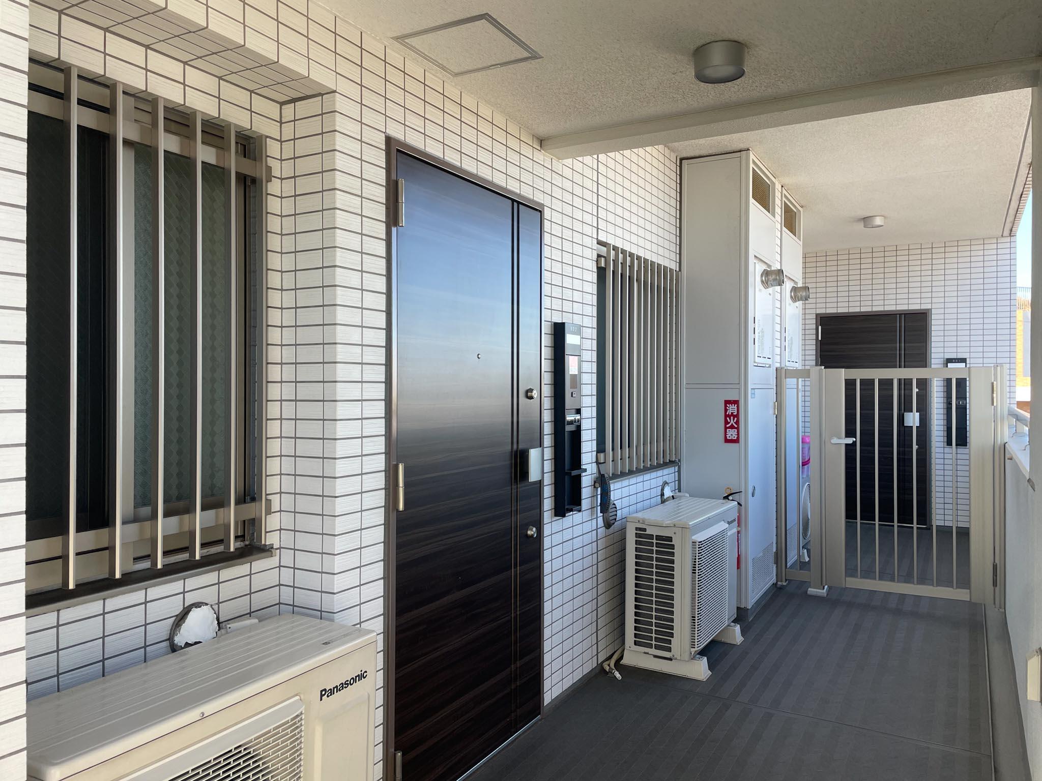 江戸川区篠崎町の賃貸物件/玄関外、共用部