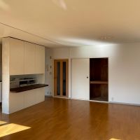 練馬区旭丘の賃貸物件/リビングを北に向かって。押し入れがあるので、うまく使いたいところ