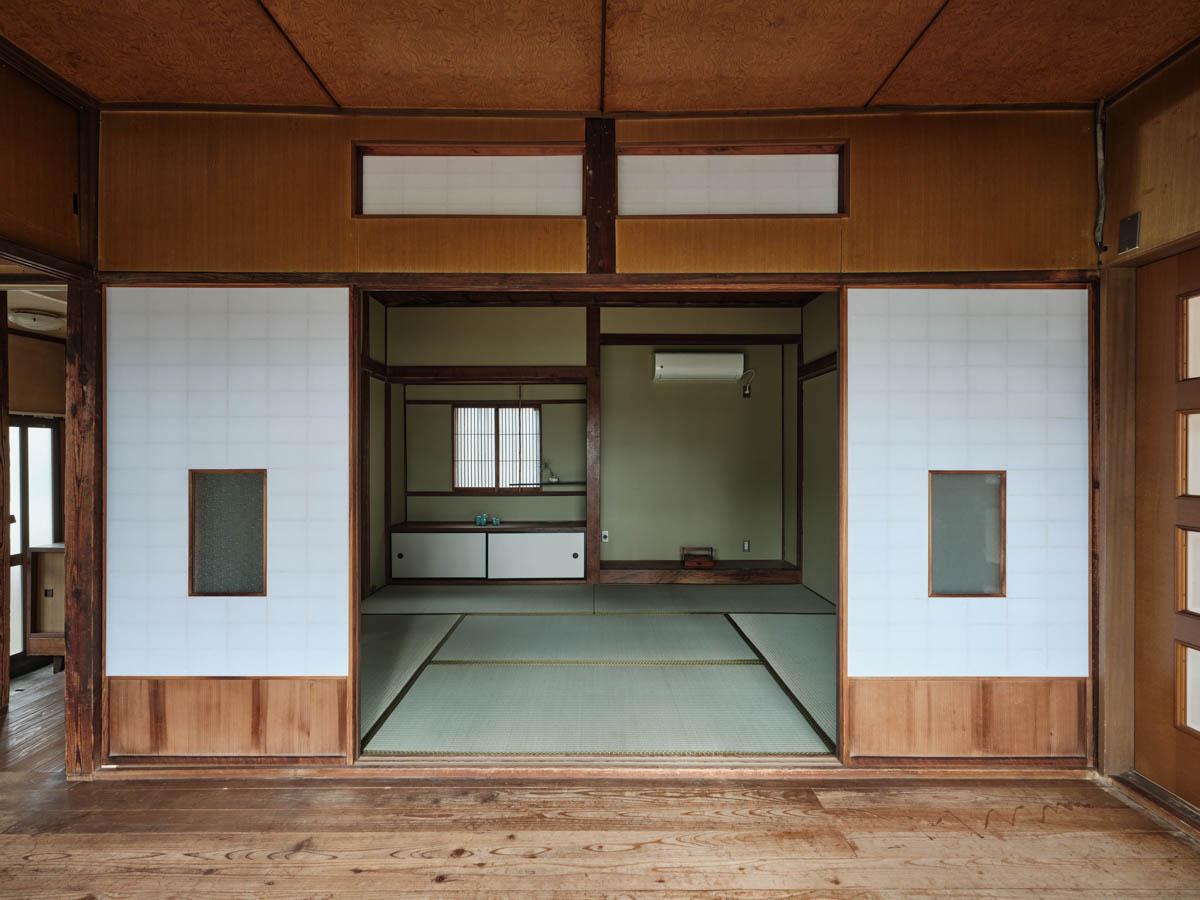 千葉県船橋市東中山の賃貸物件/広縁から和室をみて