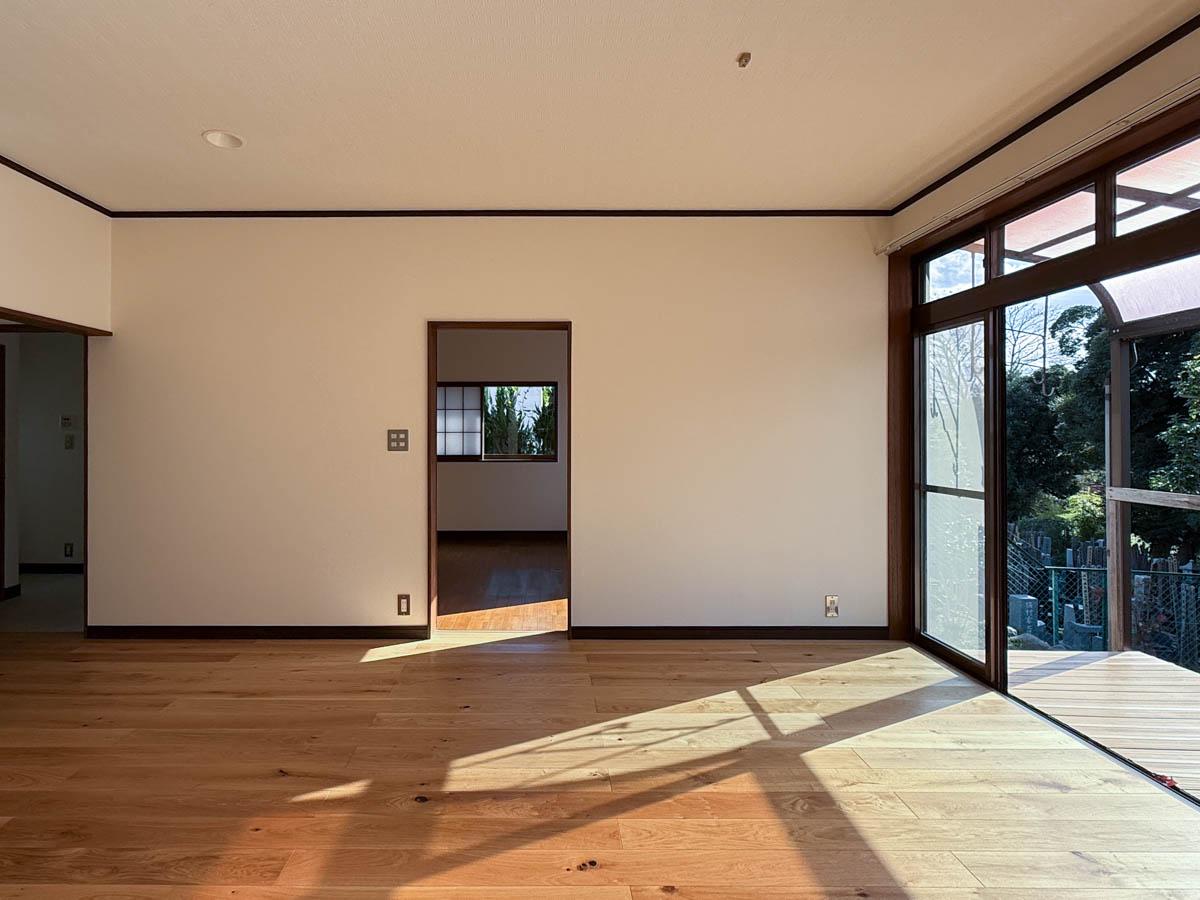 千葉県船橋市東中山の賃貸物件/リビングもポカポカ