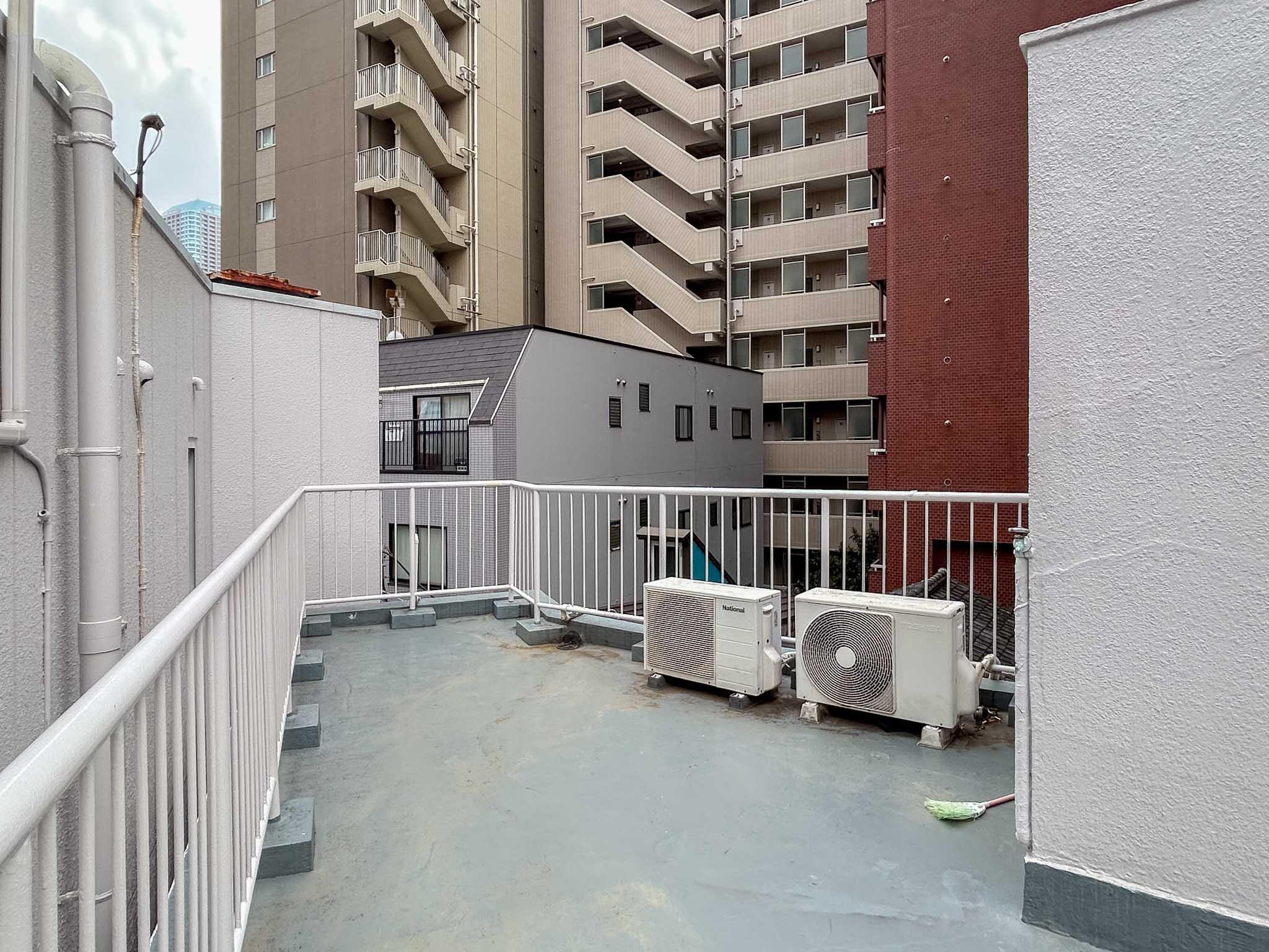 江東区永代の賃貸物件/屋上：南側をみる